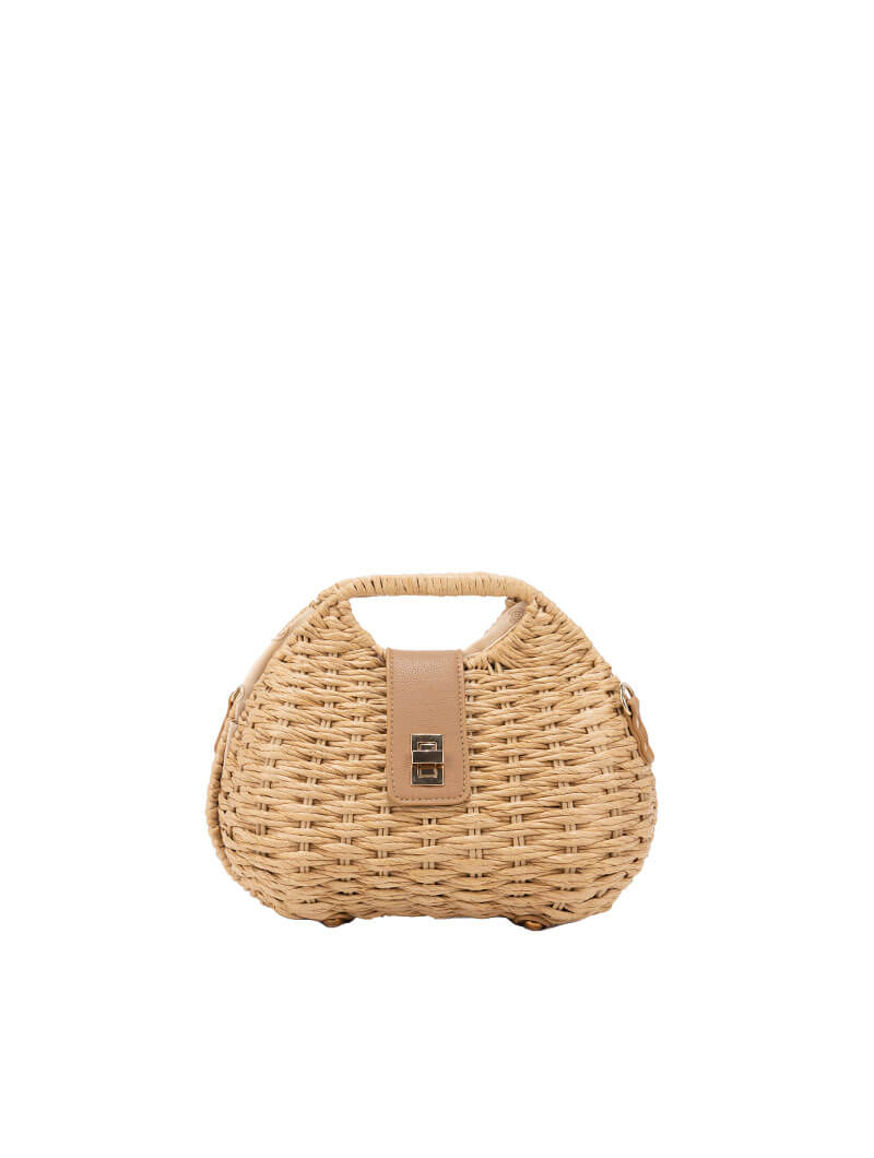 Sac en osier tressé